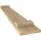 Ekena Millwork Americraft 2-Board (2 Batten) Wood Joined Board-n-Batten Shutters w/ Arch Top, ARW101BQ207X77UNH, PR ARW101BQ207X77UNH - alternate 5